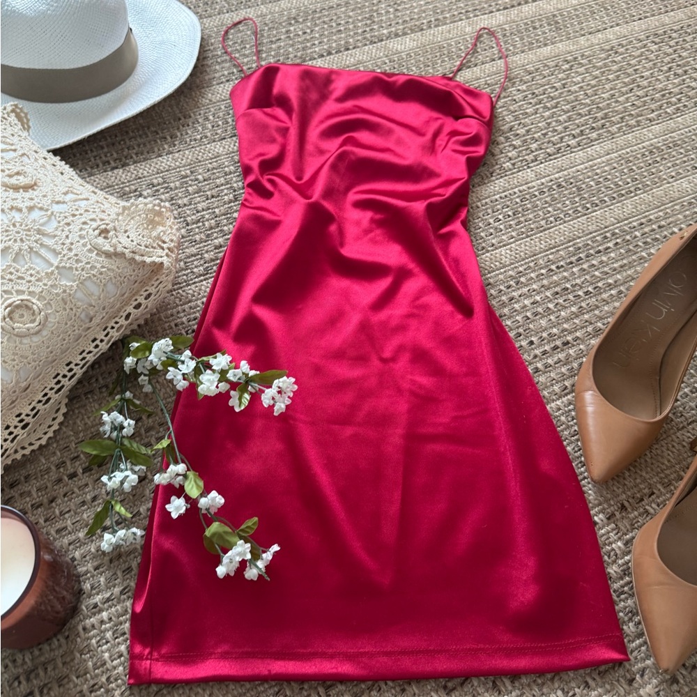 💋Windsor Open Back Mini Dress, S - Picture 4 of 5